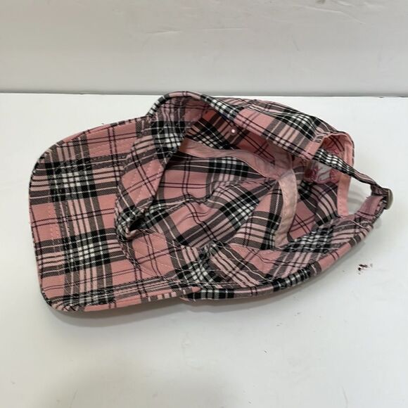 TOP OF THE WORLD GEORGIA BULLDOGS HAT IN PINK PLAID‎ - Picture 5 of 5